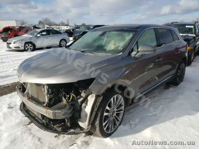 2015 Lincoln MKX, VIN 2LMPJ8LP2GBL40231, plate АІ8550ТА — photo 2 (copart)