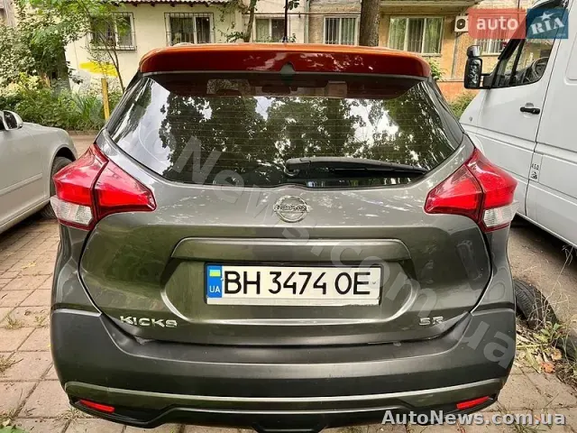 2018 Nissan Kicks, VIN 3N1CP5CU9JL541396, plate ВН3474ОЕ — photo 3 (autoria)