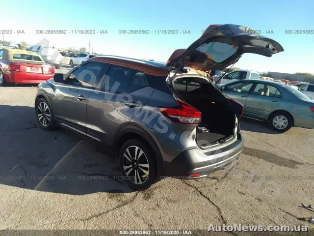 2018 Nissan Kicks, VIN 3N1CP5CU9JL541396, plate ВН3474ОЕ — photo 3 (iaai)