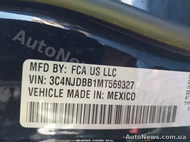 2021 Jeep Compass, VIN 3C4NJDBB1MT569327 — photo 25 (iaai)