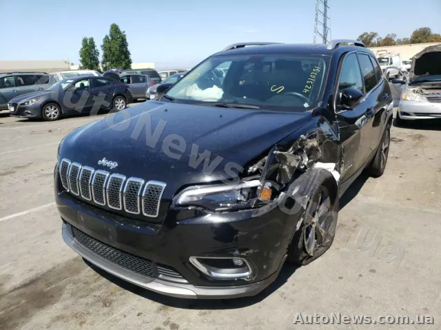 2019 Jeep Cherokee — фото 2 (copart)