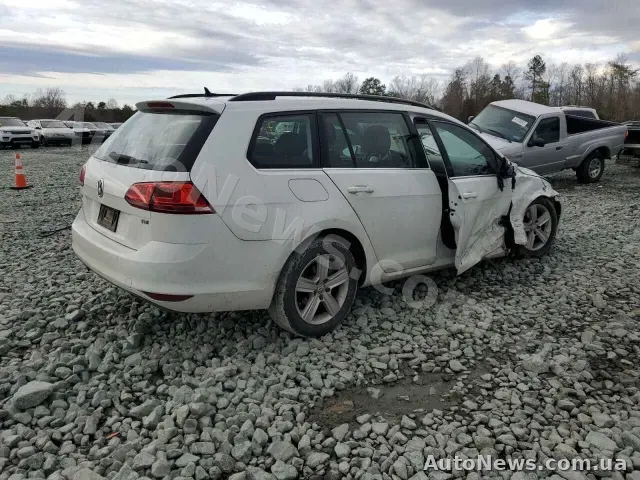 2015 Volkswagen Golf, VIN 3VWCA7AU3FM506980, nr rej. ВК6571ІІ — zdjęcie 3 (copart)