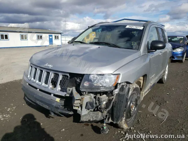 2014 Jeep Compass, VIN 1C4NJDBB8FD134717, держномер АА1179КС — фото 2 (copart)
