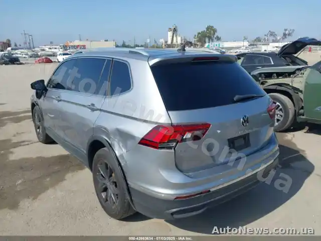2022 Volkswagen Tiguan, VIN 3VV3B7AX5NM060924 — photo 3 (iaai)