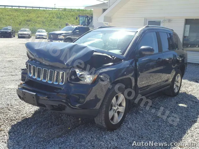 2015 Jeep Compass, VIN 1C4NJDEB2FD304386, nr rej. КА2757ТВ — zdjęcie 2 (copart)