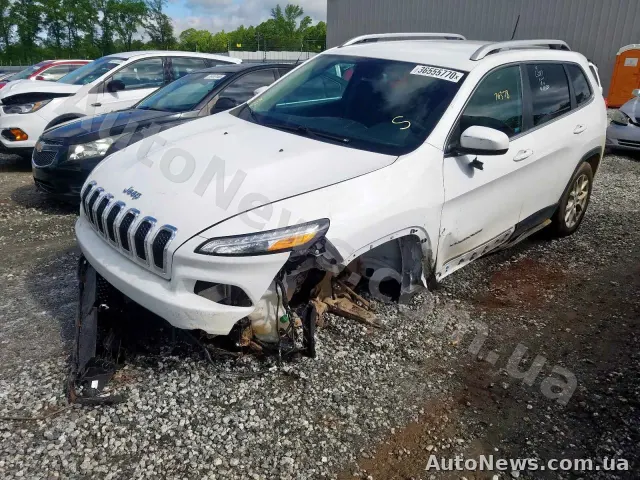 2018 Jeep Cherokee — photo 2 (copart)
