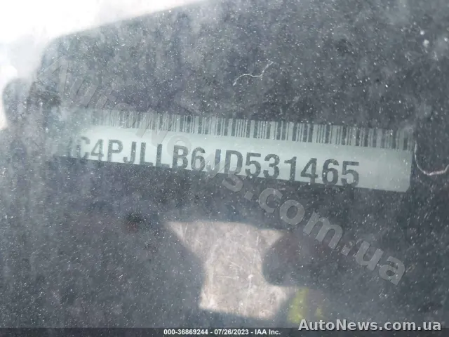 2018 Jeep Cherokee — фото 9 (iaai)