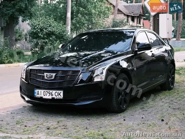 2016 Cadillac ATS, VIN 1G6AA5RX2G0196471, plate АІ0796ОК — photo 1 (autoria)