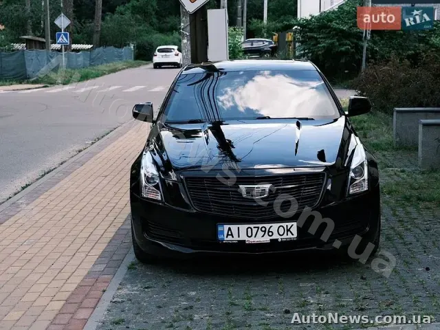 2016 Cadillac ATS, VIN 1G6AA5RX2G0196471, plate АІ0796ОК — photo 2 (autoria)
