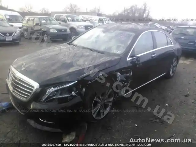 2014 Mercedes-Benz S, VIN WDDUG8FB4FA101037, nr rej. ВС5632ХЕ — zdjęcie 2 (iaai)