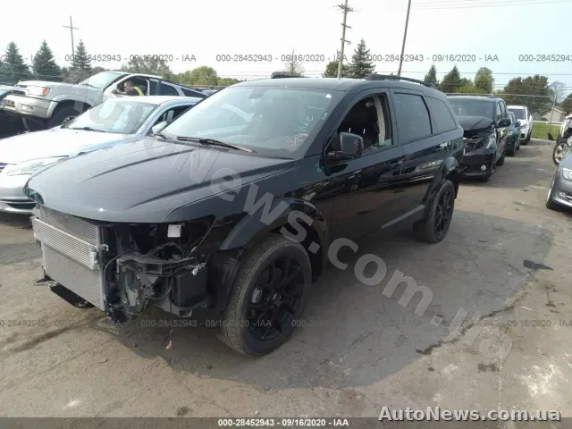 2018 Dodge Journey, VIN 3C4PDDEG2JT478019, держномер АХ0185ММ — фото 2 (iaai)