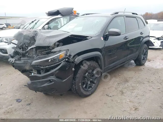 2018 Jeep Cherokee, VIN 1C4PJMBX4KD199661, nr rej. АХ7070ІО — zdjęcie 2 (iaai)