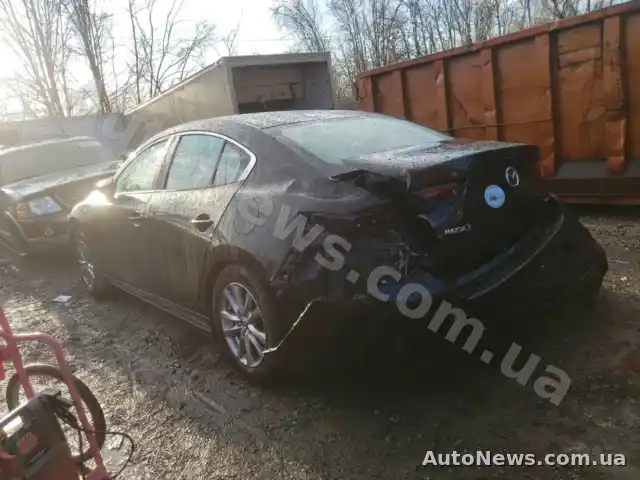 2019 Mazda 3, VIN 3MZBPABL2KM112037, держномер ВК2007НН — фото 3 (copart)