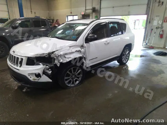 2016 Jeep Compass, VIN 1C4NJDBB2GD608775, nr rej. КА7901ІЕ — zdjęcie 2 (iaai)
