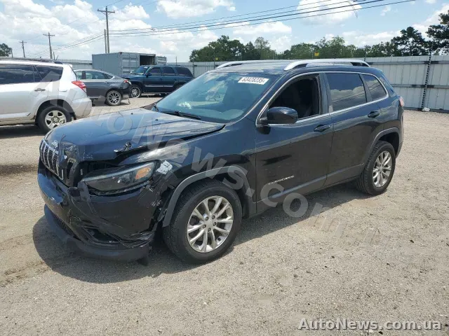 2019 Jeep Cherokee, VIN 1C4PJLCB1KD376728, nr rej. АТ0293ІО — zdjęcie 1 (copart)