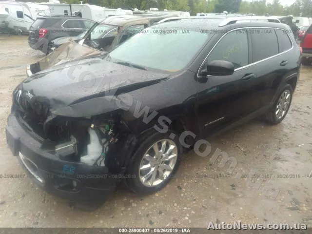 2014 Jeep Cherokee, VIN 1C4PJLDB7FW507203, nr rej. АВ3075КО — zdjęcie 2 (iaai)