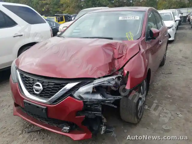 2017 Nissan Sentra, VIN 3N1AB7AP5JY222367, plate КА4650КН — photo 2 (copart)