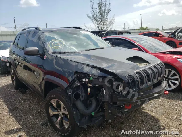 2016 Jeep Cherokee, VIN 1C4PJMBS6HW582289, nr rej. АВ9095ЕІ — zdjęcie 1 (copart)