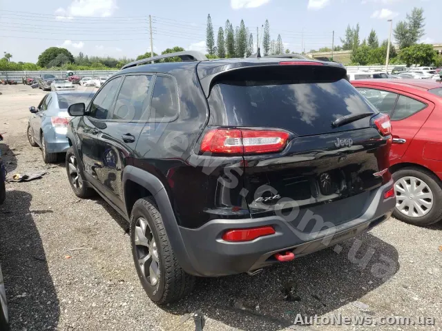 2016 Jeep Cherokee, VIN 1C4PJMBS6HW582289, nr rej. АВ9095ЕІ — zdjęcie 3 (copart)