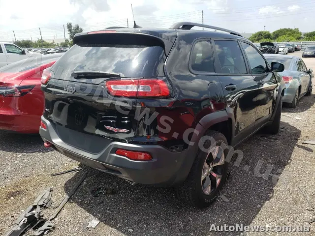 2016 Jeep Cherokee, VIN 1C4PJMBS6HW582289, nr rej. АВ9095ЕІ — zdjęcie 4 (copart)
