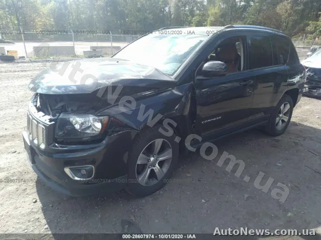 2016 Jeep Compass — photo 2 (iaai)