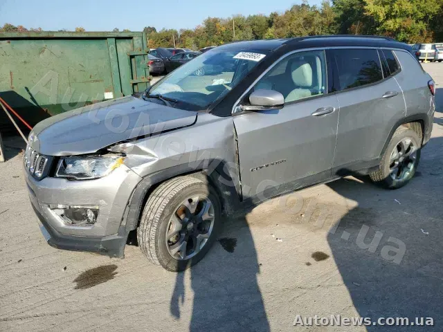 2019 Jeep Compass, VIN 3C4NJDCB5LT119063, plate АХ8904ММ — photo 1 (copart)