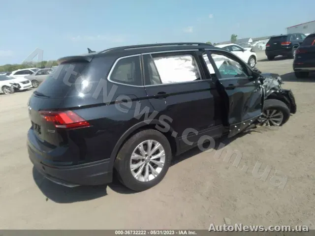 2018 Volkswagen Tiguan, VIN 3VV2B7AX2KM054456, госномер АІ3169РР — фото 4 (iaai)