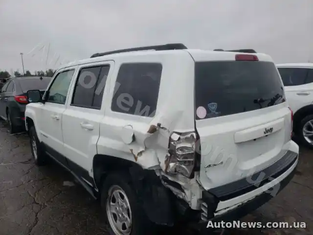 2016 Jeep Patriot, VIN 1C4NJRBB2GD668519, plate ВН6104РХ — photo 3 (copart)