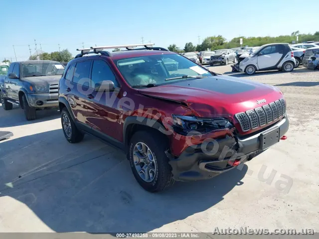 2020 Jeep Cherokee, VIN 1C4PJMBX9MD135988, держномер КА9592МЕ — фото 1 (iaai)