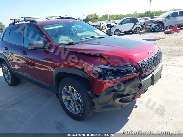 2020 Jeep Cherokee, VIN 1C4PJMBX9MD135988, держномер КА9592МЕ — фото 6 (iaai)