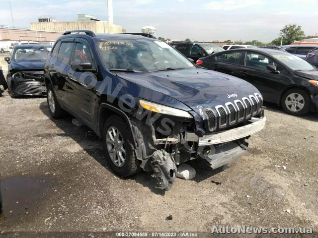 2015 Jeep Cherokee, VIN 1C4PJMAB0FW682094, госномер АХ8729ОВ — фото 1 (iaai)
