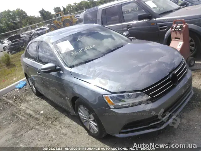 2015 Volkswagen Jetta, VIN 3VWLA7AJ8FM414480, держномер КА5966КЕ — фото 1 (iaai)