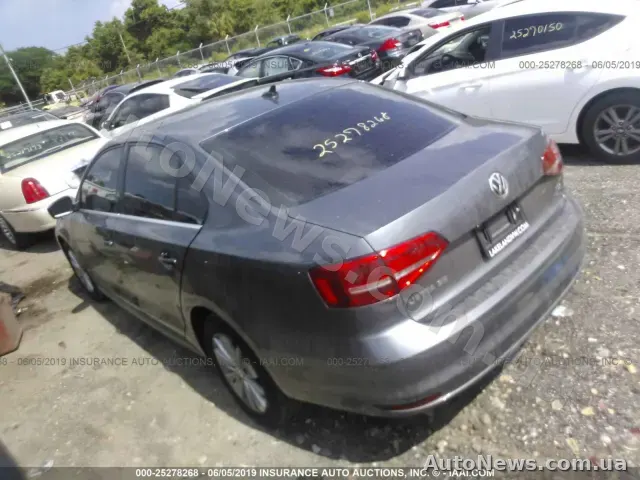 2015 Volkswagen Jetta, VIN 3VWLA7AJ8FM414480, держномер КА5966КЕ — фото 3 (iaai)