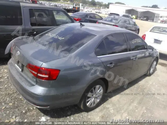 2015 Volkswagen Jetta, VIN 3VWLA7AJ8FM414480, держномер КА5966КЕ — фото 4 (iaai)
