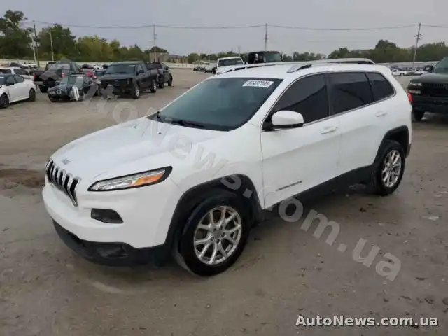 2016 Jeep Grand Cher, VIN 1C4PJLCB0GW351511, plate ВК7210КА — photo 1 (copart)