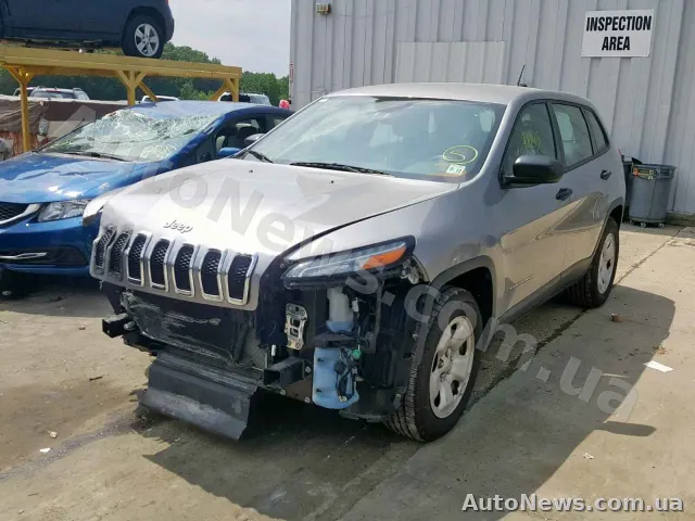 2014 Jeep Cherokee S, VIN 1C4PJMABXEW220172, nr rej. АТ1966ІК — zdjęcie 2 (copart)