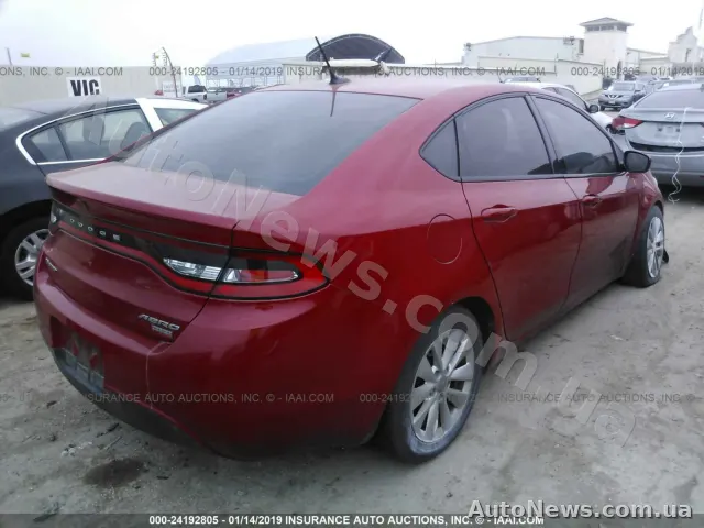 2014 Dodge Dart — фото 4 (iaai)