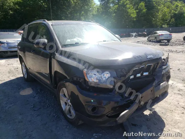 2015 Jeep Compass, VIN 1C4NJDBB3FD423858, госномер АХ7286МР — фото 1 (copart)