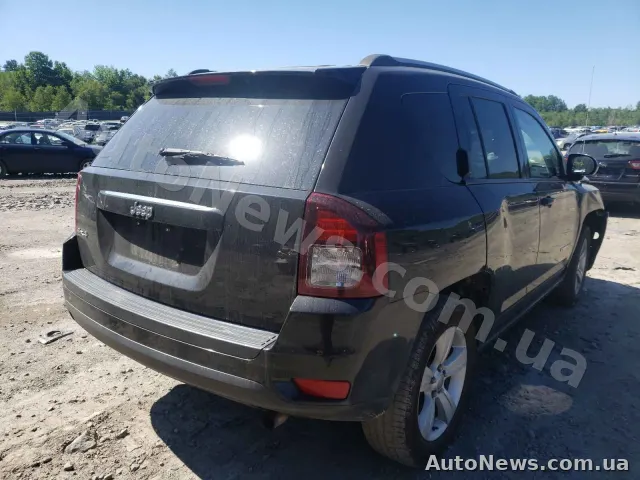 2015 Jeep Compass, VIN 1C4NJDBB3FD423858, госномер АХ7286МР — фото 4 (copart)