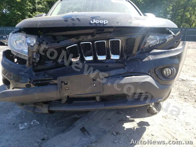2015 Jeep Compass, VIN 1C4NJDBB3FD423858, госномер АХ7286МР — фото 9 (copart)