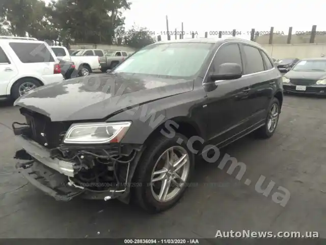 2013 Audi Q5, VIN WA1DGAFP2DA077082, держномер КА9495СН — фото 2 (iaai)