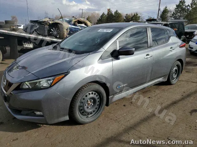 2018 Nissan Leaf, VIN 1N4AZ1CP3JC313431 — zdjęcie 1 (copart)