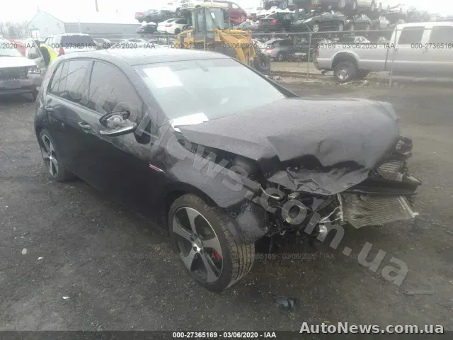 2014 Volkswagen Golf GTI, VIN 3VW5T7AU1FM002527, держномер ВМ6003ЕО — фото 1 (iaai)