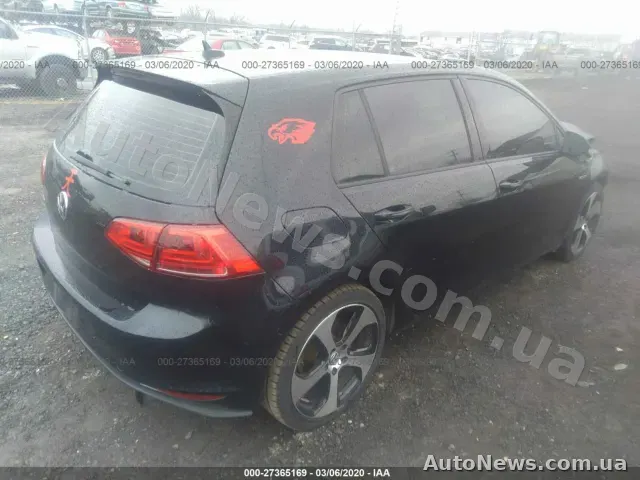 2014 Volkswagen Golf GTI, VIN 3VW5T7AU1FM002527, держномер ВМ6003ЕО — фото 4 (iaai)
