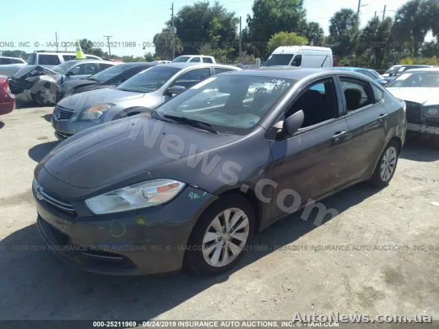 2014 Dodge Dart — photo 2 (iaai)
