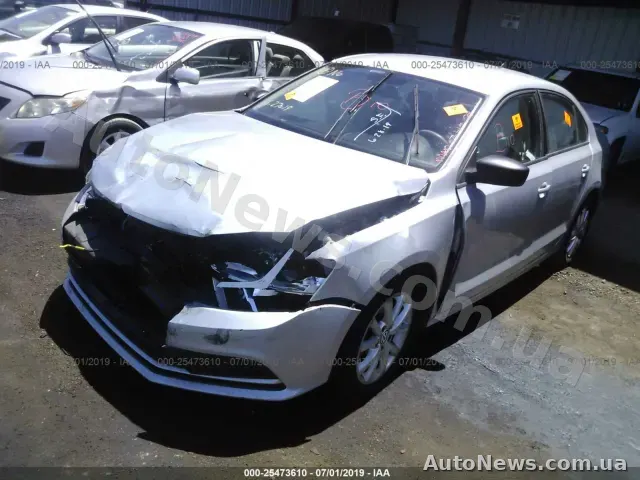 2014 Volkswagen Jetta, VIN 3VWD17AJ3FM271619, госномер ВН6107ТС — фото 2 (iaai)