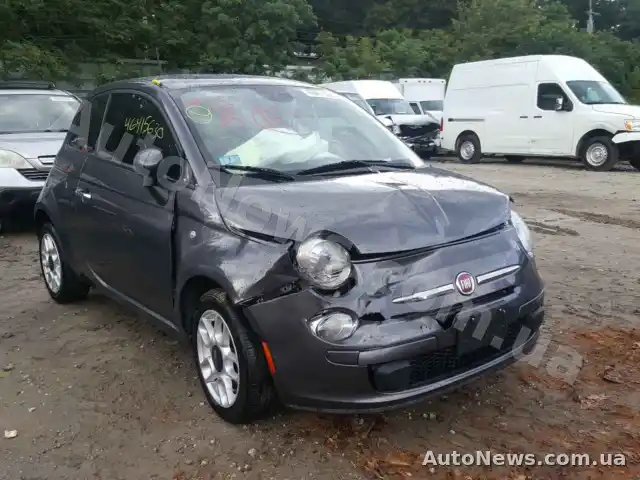 2014 Fiat 500, VIN 3C3CFFAR9FT585995, nr rej. СЕ1229ЕТ — zdjęcie 1 (copart)