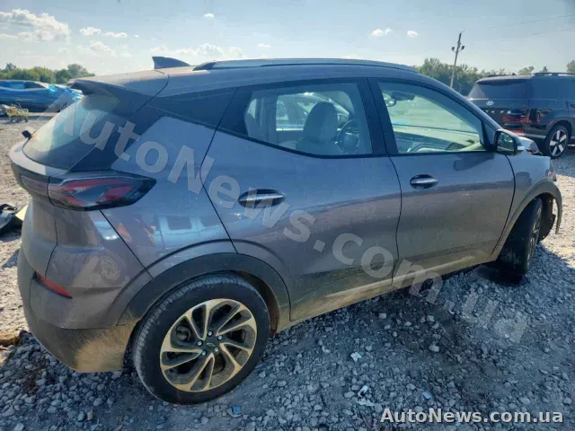 2021 Chevrolet Bolt, VIN 1G1FZ6S09N4116452 — zdjęcie 3 (copart)