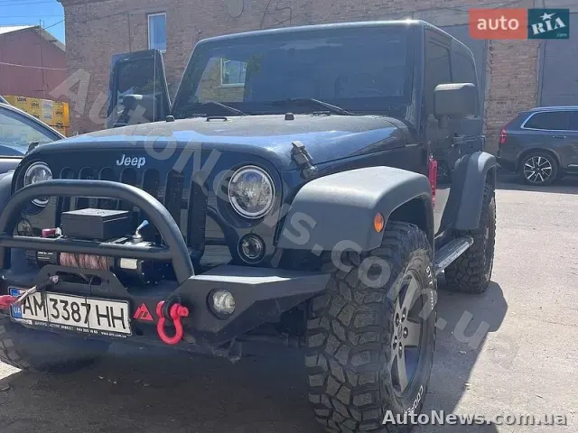 2008 Jeep Wrangler, VIN 1J4FA24119L710939, держномер АМ3387НН — фото 1 (autoria)