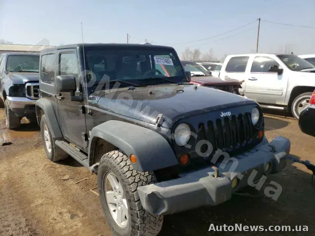 2008 Jeep Wrangler, VIN 1J4FA24119L710939, держномер АМ3387НН — фото 1 (copart)